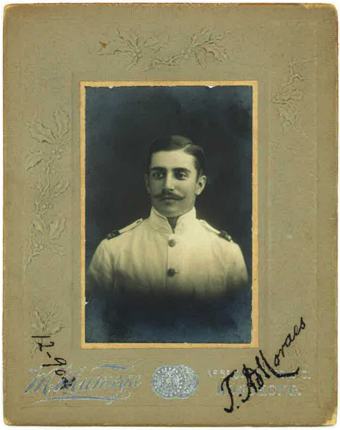 Tito Auguto de Morais, em Dezembro de 1904.